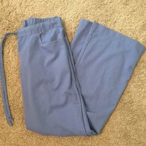 Seal blue scrub pants